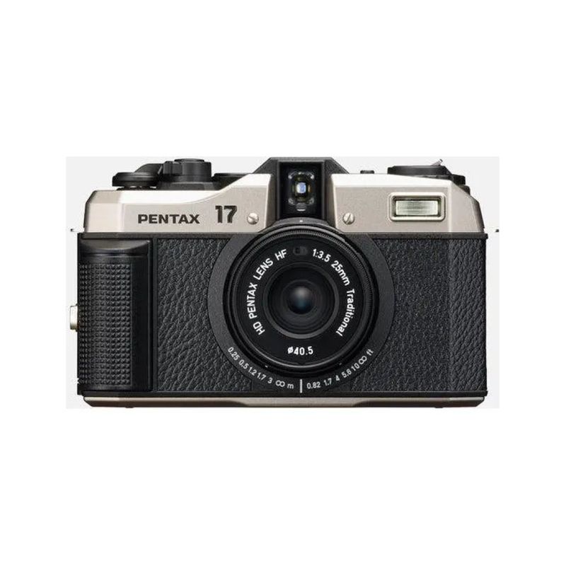 Pentax 17 Dark Silver – Fotocamera analogica mezzo formato 35 mm