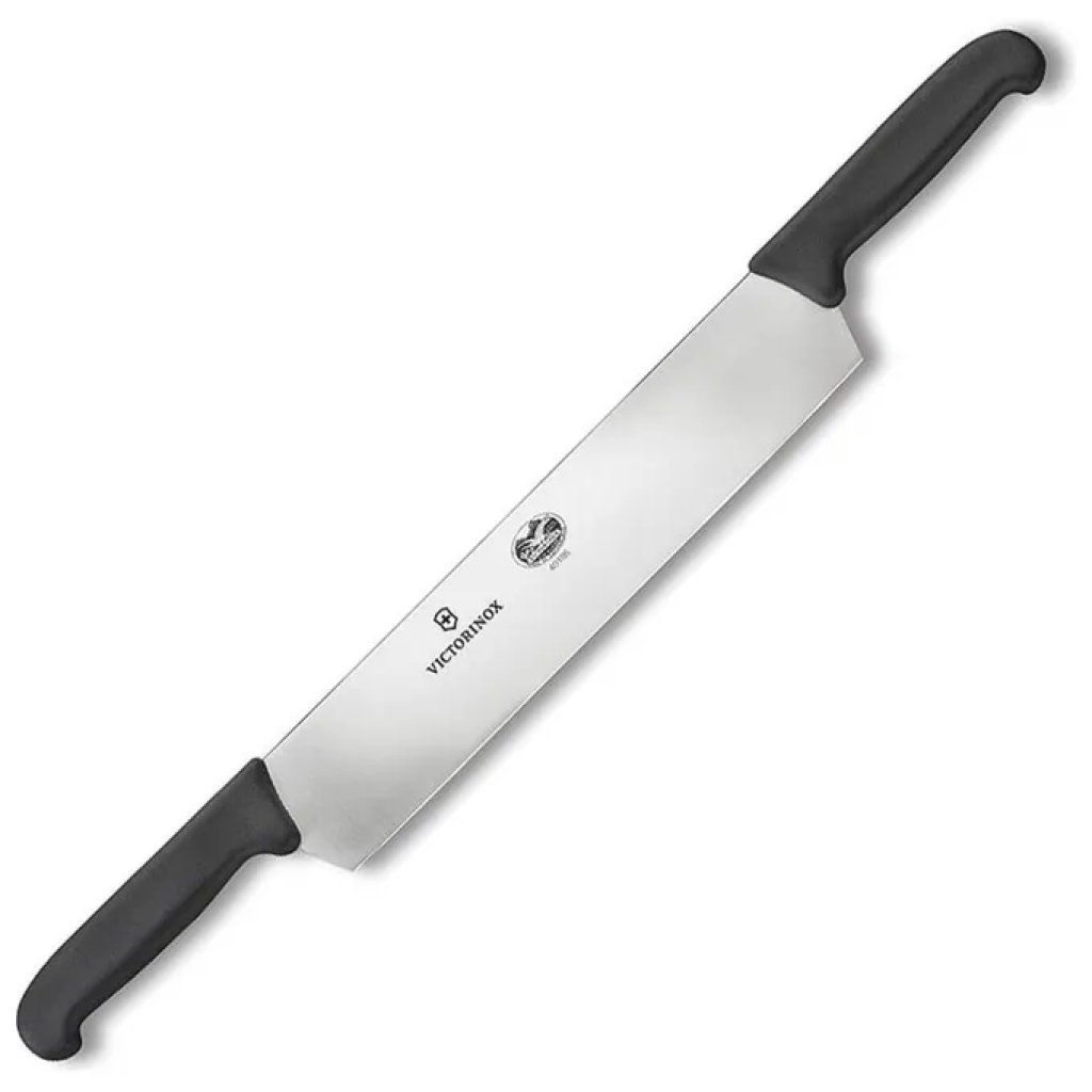 Victorinox 6.1203.36 Coltello per Formaggio Fibrox, Lama 36 cm, Nero