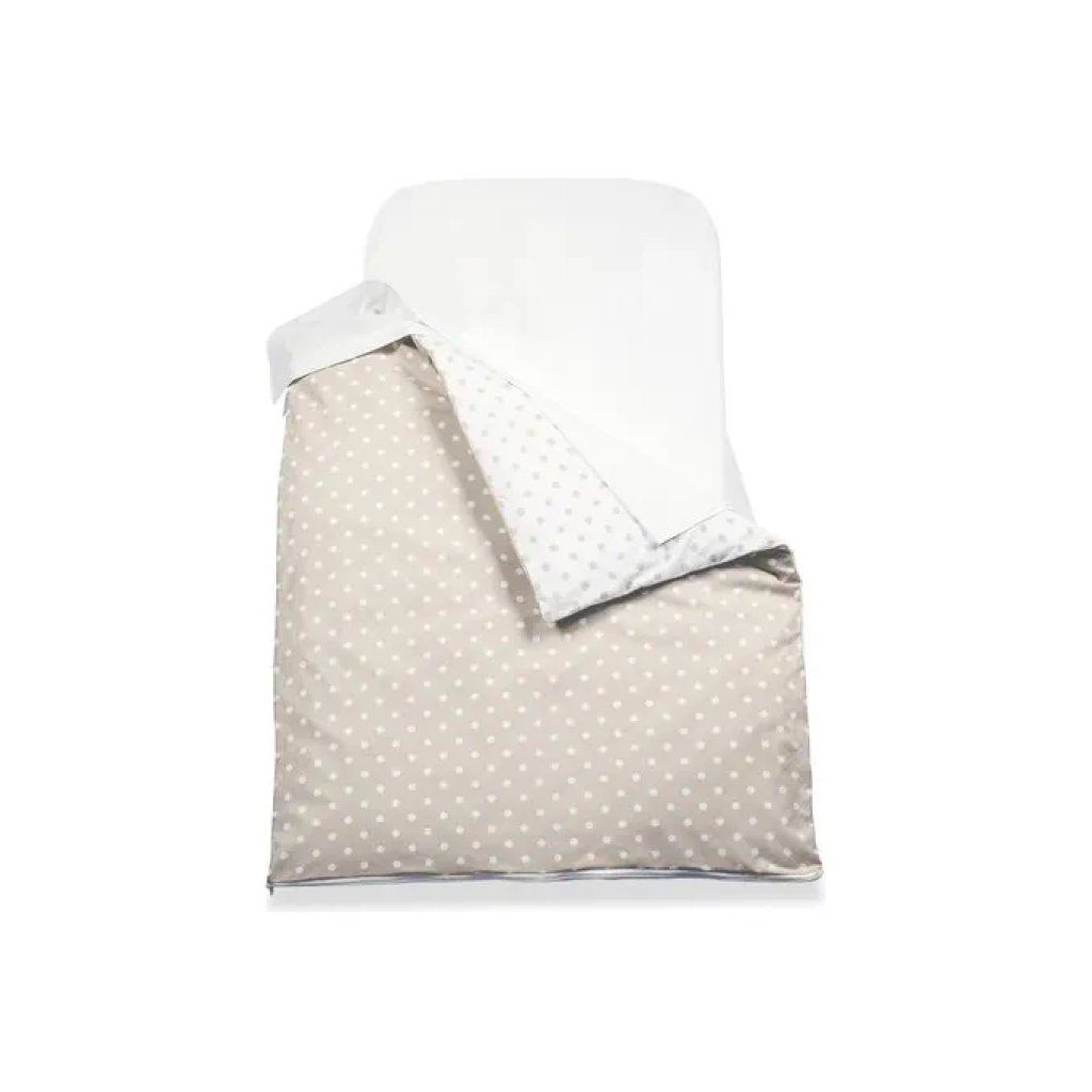 Italbaby NEXT2ME Set Piumino e Sacco Copripiumino in Cotone, Tortora