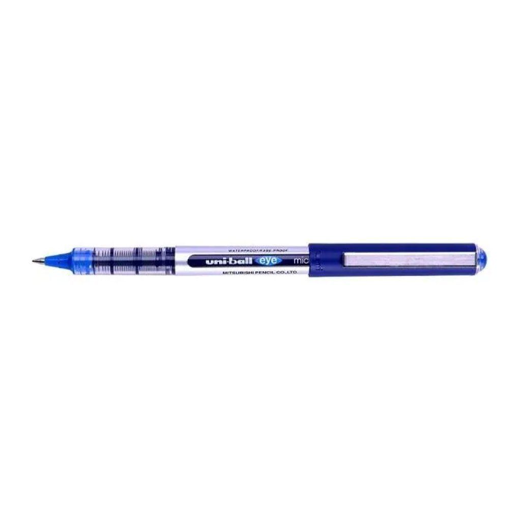 OSAMA Uni-Ball Eye Micro MUB150B – Penna Roller Blu, Punta 0,5 mm, Confezione da 12