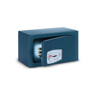 Technomax MB/0 Cassaforte a muro con chiave a doppia mappa, 2,5 L