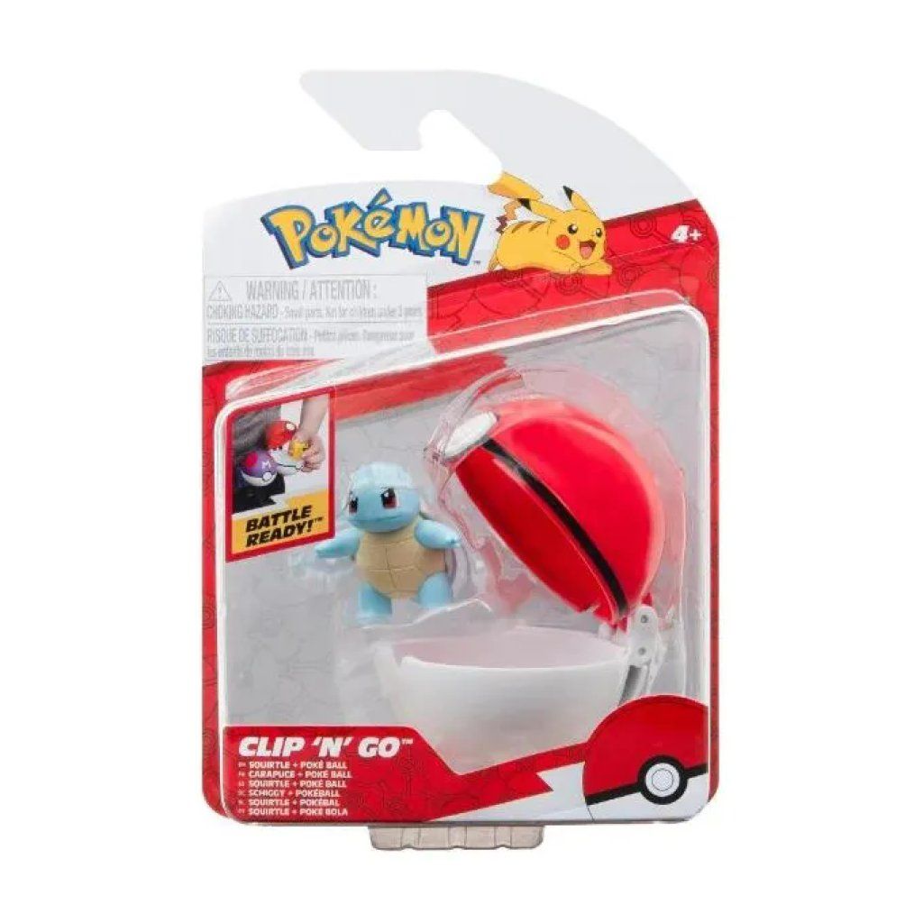 REI TOYS Pokémon Clip 'n' Go – Poké Ball con clip cintura REI TOYS Pokémon Clip 'n' Go – Poké Ball con clip cintura