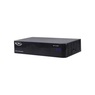 Xoro HRT 7615 NP Decoder Digitale Terrestre DVB-T2 HEVC Nero