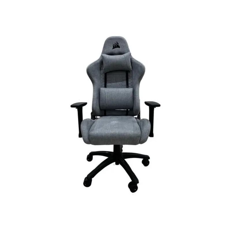 Corsair TC100 Relaxed – Sedia gaming in tessuto grigio reclinabile