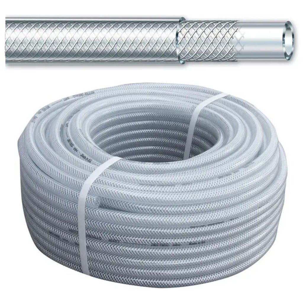 FITT Refittex Cristallo Tubo PVC Trasparente 15x21 mm, 50 m