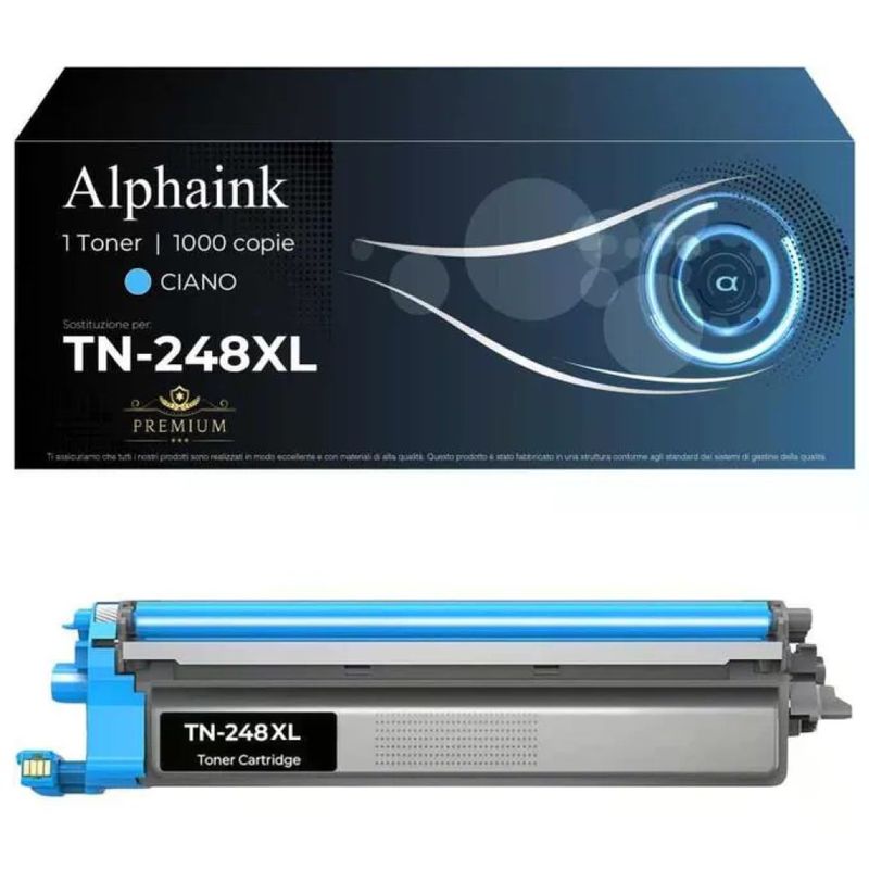 G&G Toner Compatibile Ciano per Brother TN-248 – 1200 Pagine