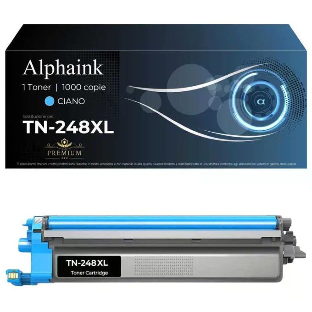 G&G Toner Compatibile Ciano per Brother TN-248 – 1.200 pagine