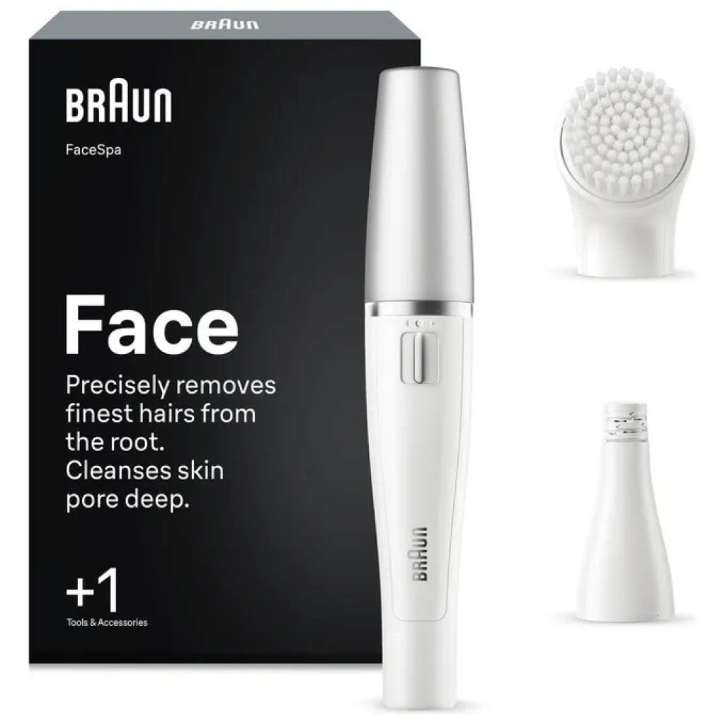 Braun FaceSpa 810 Epilatore e Spazzola per il Viso Impermeabile Braun FaceSpa 810 Epilatore e Spazzola per il Viso Impermeabile