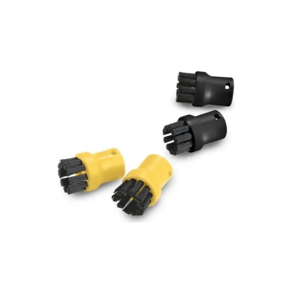 KARCHER Kärcher 2.863-264.0 – Set di 4 spazzole tonde per pulitori a vapore SC