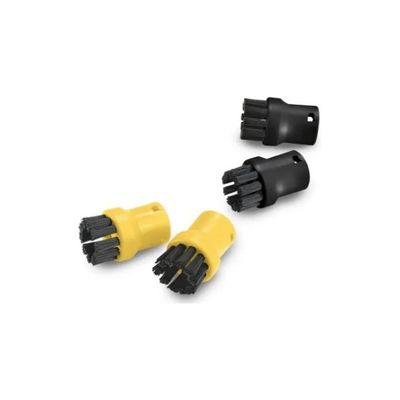 KARCHER Kärcher 2.863-264.0 – Set di 4 spazzole tonde per pulitori a vapore SC