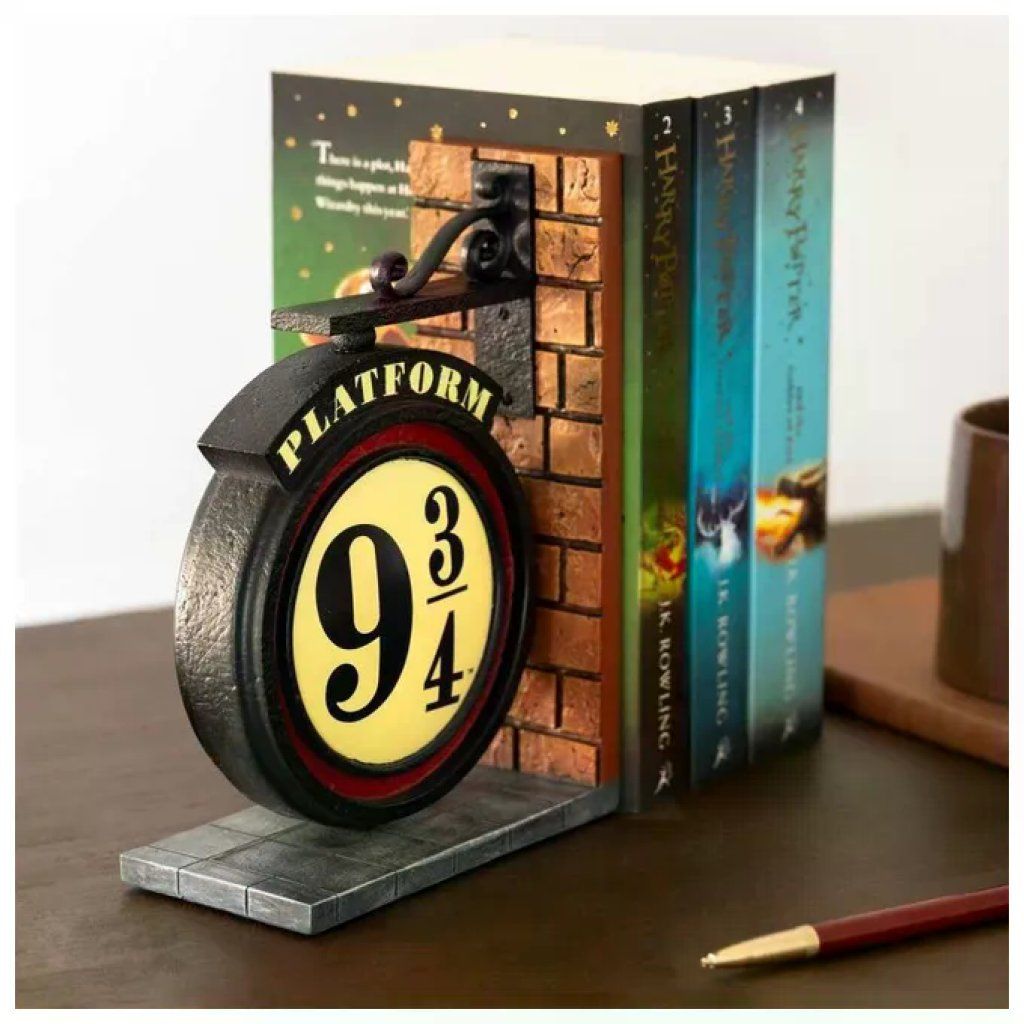 GRUPO ERIK Fermalibri Harry Potter Binario 9¾ in Resina 13 cm GRUPO ERIK Fermalibri Harry Potter Binario 9¾ in Resina 13 cm