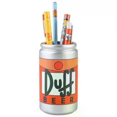 GRUPO ERIK Gruppo Erik Portapenne Duff Beer con Set di Cancelleria GRUPO ERIK Gruppo Erik Portapenne Duff Beer con Set di Cancelleria