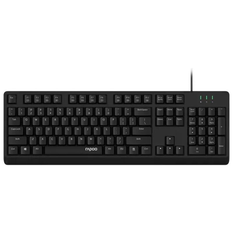 Rapoo NK1500 Tastiera Cablata USB Nera con Layout Italiano