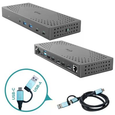 I-tec Docking Station Gen 2 USB 3.0/USB-C/Thunderbolt, Triplo 4K e Power Delivery 100 W I-tec Docking Station Gen 2 USB 3.0/USB-C/Thunderbolt, Triplo 4K e Power Delivery 100 W