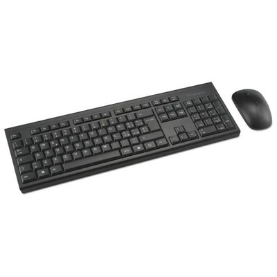 Kensington KM150 EQ Set Tastiera e Mouse Wireless QWERTY Italiano Nero