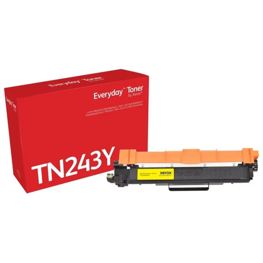 XEROX Toner giallo Xerox Everyday compatibile Brother TN-243Y, 1000 pagine XEROX Toner giallo Xerox Everyday compatibile Brother TN-243Y, 1000 pagine