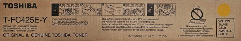 TOSHIBA Toner Toshiba T-FC425EY Giallo Originale, 38.000 pagine