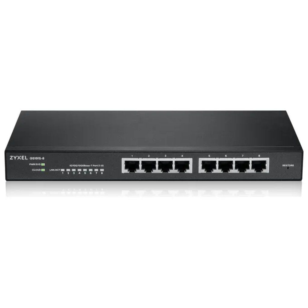 Zyxel GS1915-8 Switch gestito Gigabit a 8 porte
