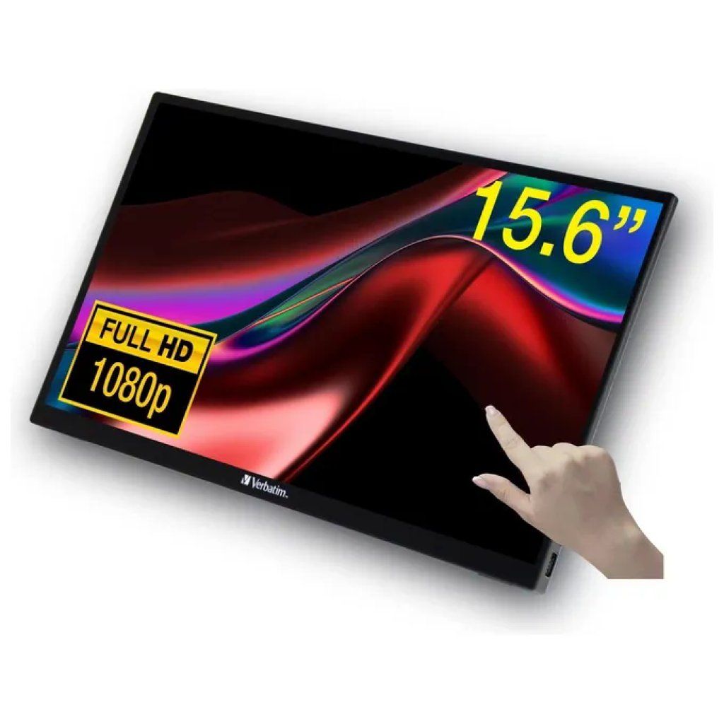 Verbatim PMT-15 Monitor Portatile Touch 15,6” Full HD IPS Verbatim PMT-15 Monitor Portatile Touch 15,6” Full HD IPS