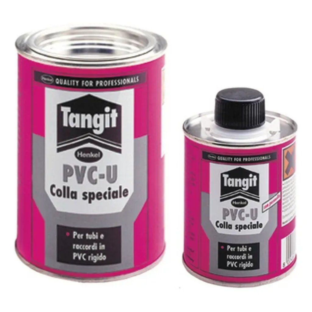 Brixo Tangit Colla per Tubi in PVC 250 g con Pennello Brixo Tangit Colla per Tubi in PVC 250 g con Pennello