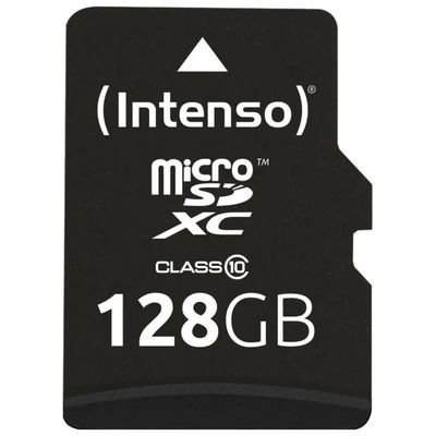 Intenso 3413491 Scheda microSDXC 128 GB Classe 10 con adattatore SD