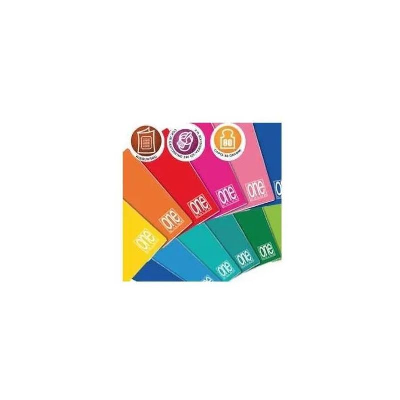 Blasetti One Color – Confezione da 10 quaderni maxi A4, 20 fogli