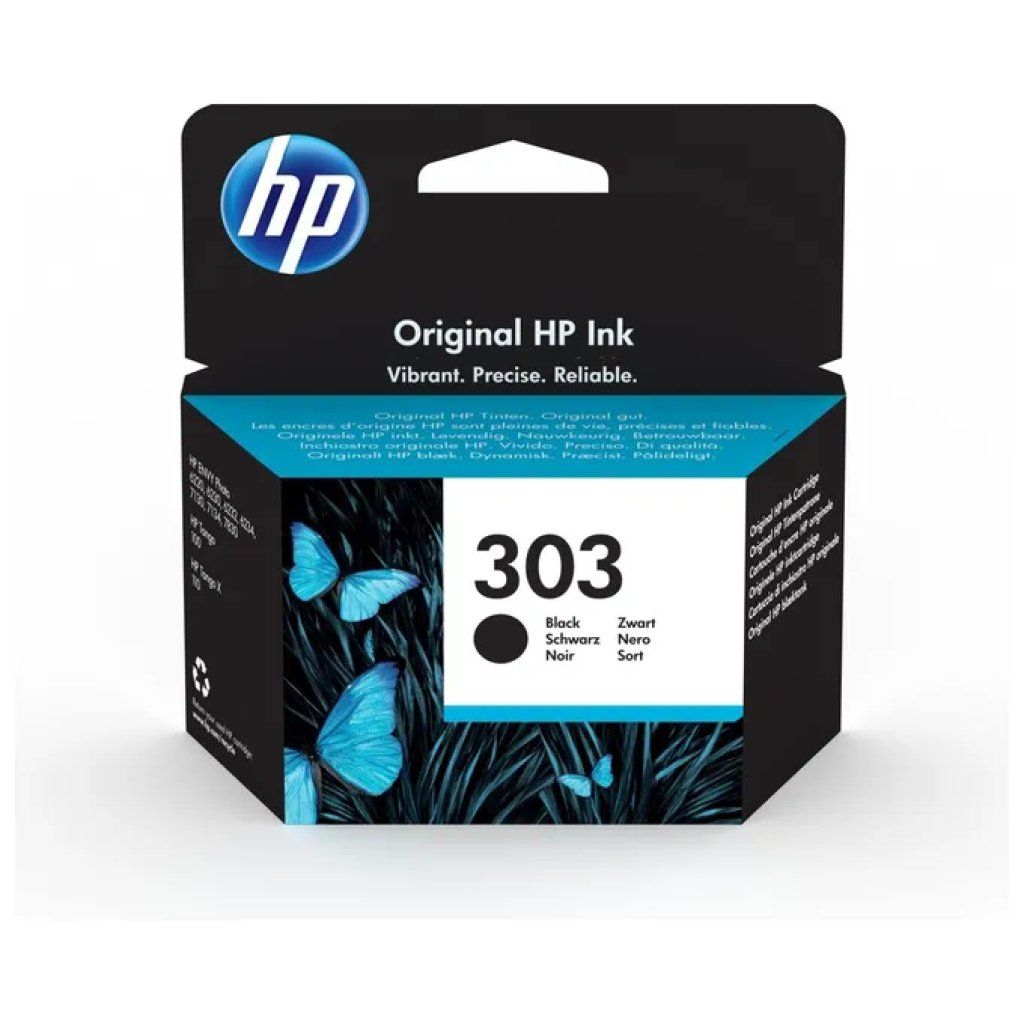 HP Cartuccia originale HP 303 nera da 4 ml HP Cartuccia originale HP 303 nera da 4 ml