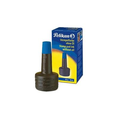 Pelikan Inchiostro Blu Senza Olio per Timbri – 28 ml