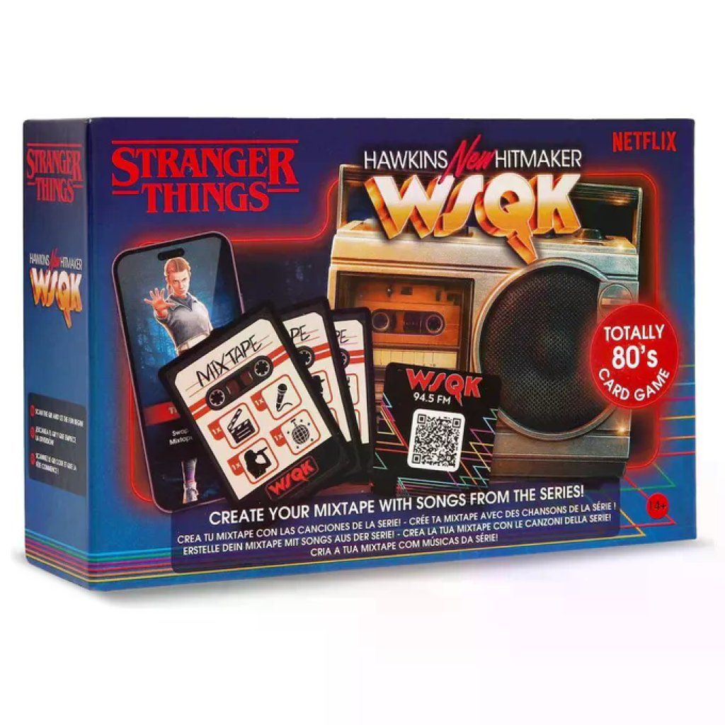 IMC TOYS Stranger Things Hawkins Hitmaker – gioco di carte musicale