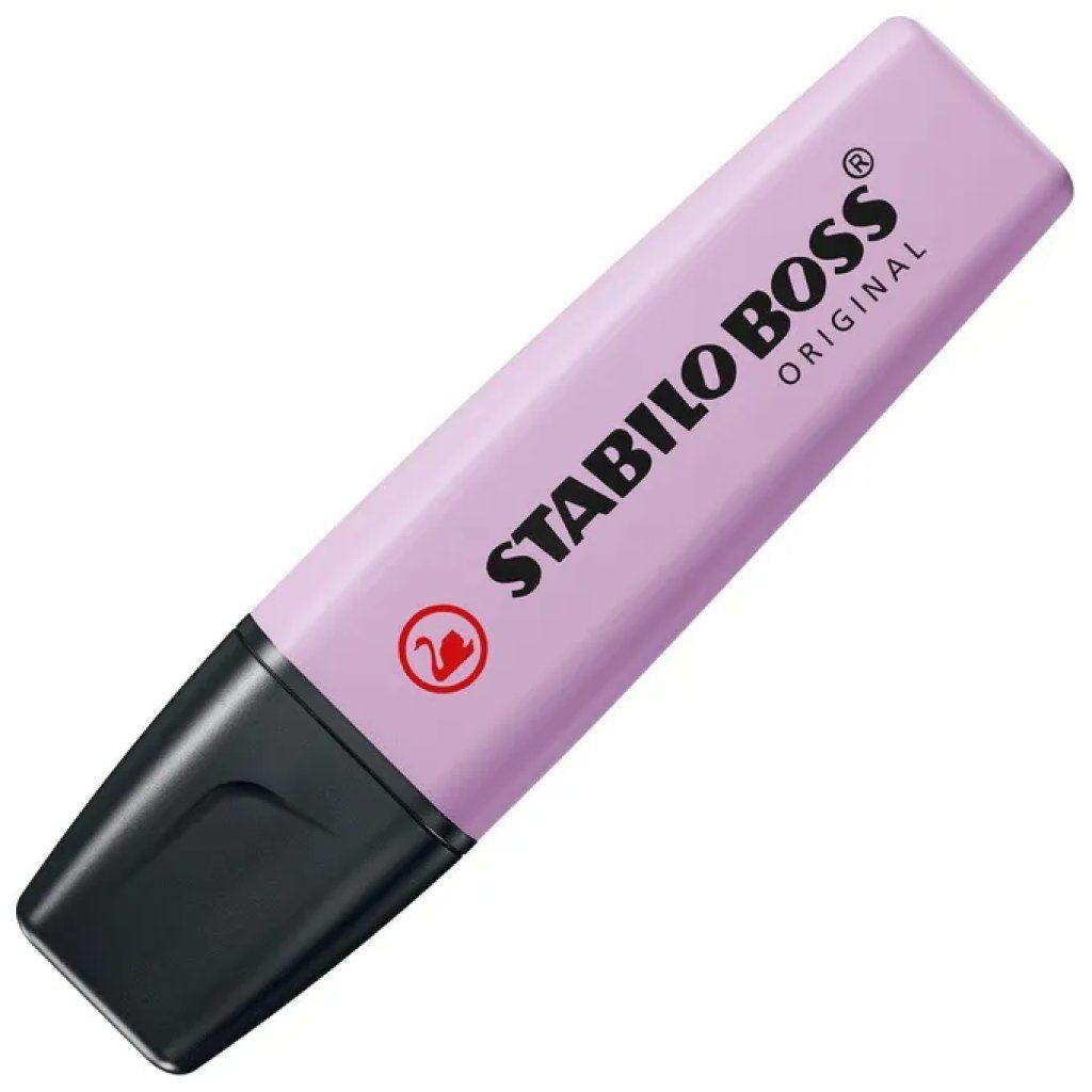STABILO BOSS ORIGINAL Pastel Glicine e Lilla, 10 Evidenziatori