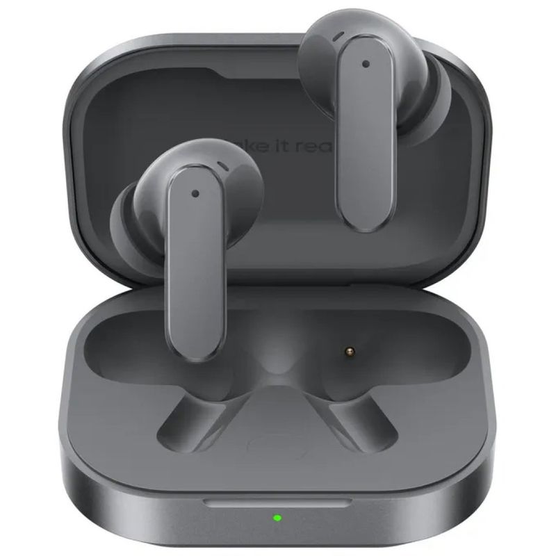 Realme Buds Air 8 Auricolari Bluetooth ANC 55 dB, 58 ore, IP55, Grigio