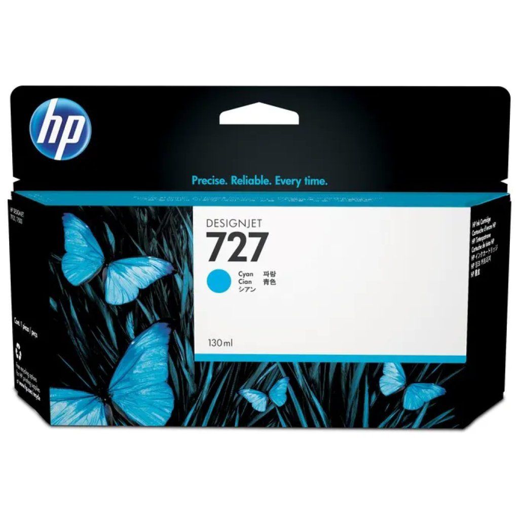 HP DesignJet 727 Cartuccia d'inchiostro ciano 130 ml B3P19A