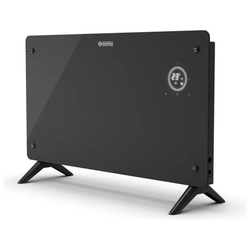 Olimpia Splendid Caleo Glass WiFi – Stufa elettrica a convezione 2000 W