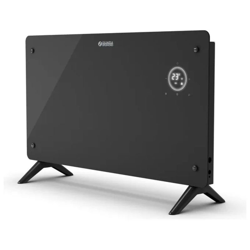 Olimpia Splendid Caleo Glass WiFi – Stufa elettrica a convezione 2000 W