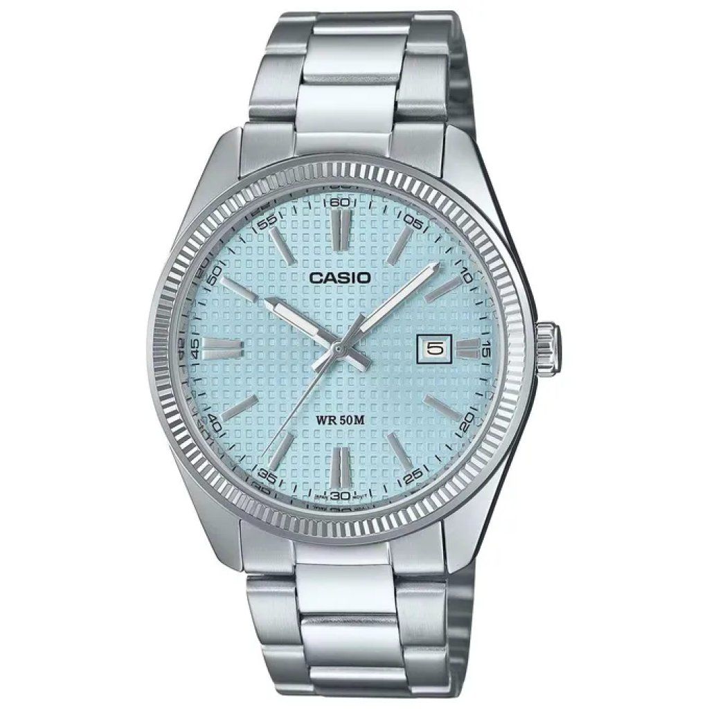 Casio MTP-1302PE-2AVEF Orologio Uomo Acciaio Quadrante Blu Casio MTP-1302PE-2AVEF Orologio Uomo Acciaio Quadrante Blu