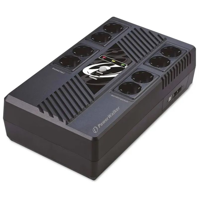 PowerWalker VI 1000 MS UPS Line Interactive 1000 VA / 600 W, 8 prese, USB e RS-232