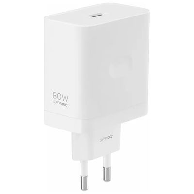 REALME Caricabatterie Realme SuperVOOC USB-C 80 W Bianco