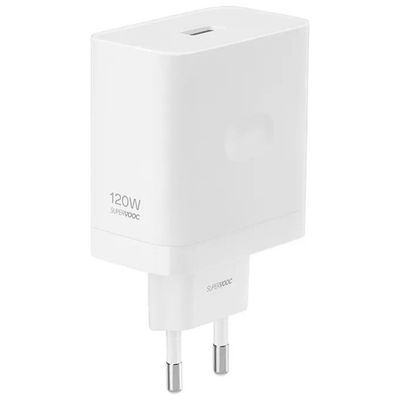 Realme SuperVOOC RMTC120W – Caricabatterie USB-A 120 W, bianco