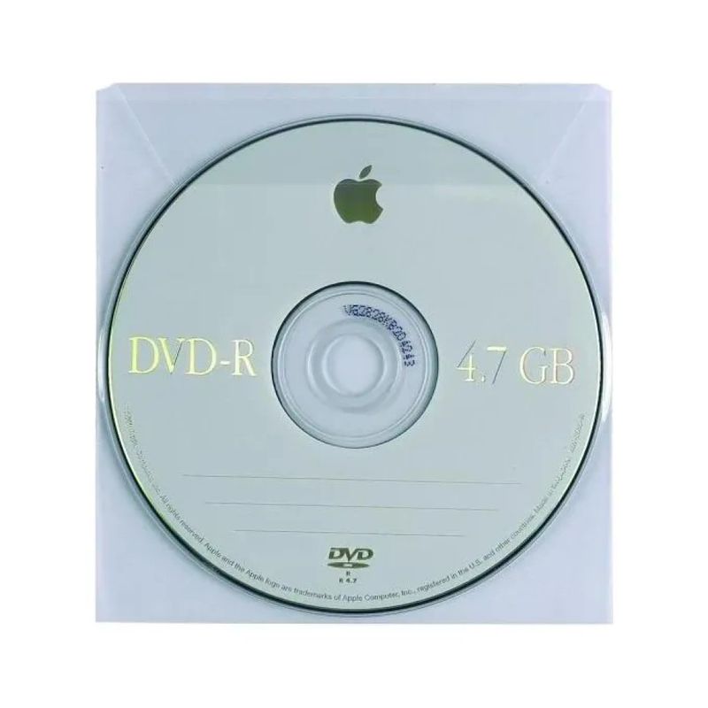 Favorit Buste Porta CD/DVD con Patella, 25 Pezzi