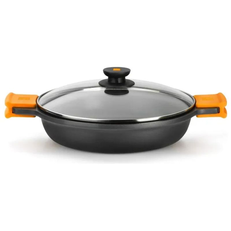 CASALINGHI BRA Efficient A270536 Casseruola Bassa 36 cm con Coperchio