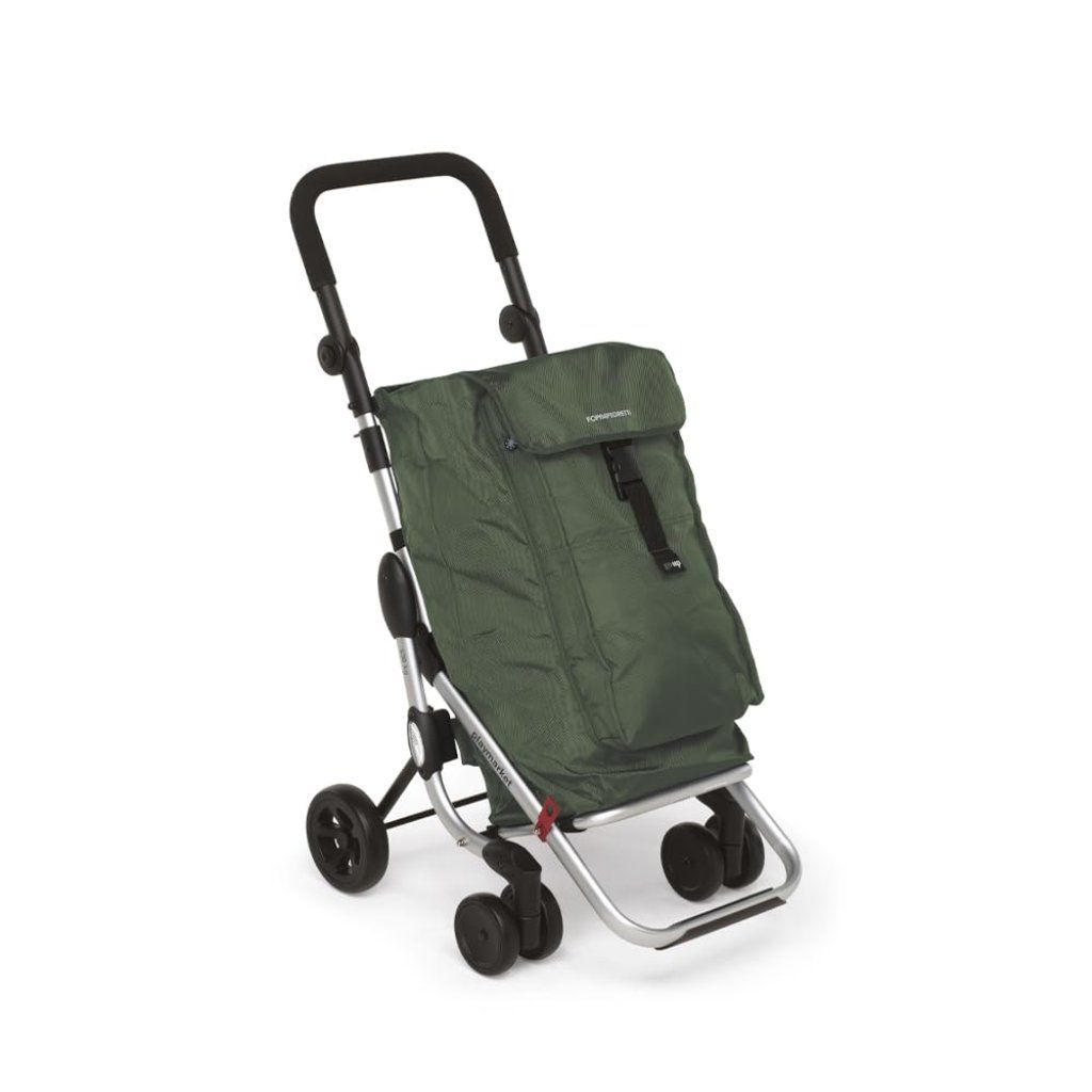 Foppapedretti Go-Up Carrello Portaspesa Olive