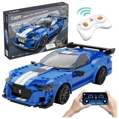 CaDA Blue Knight 500 Auto Sportiva Radiocomandata da Costruire, 325 Pezzi