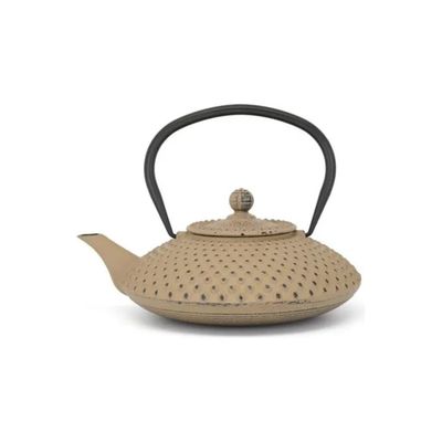 Bredemeijer Xilin teiera in ghisa nera con filtro, 1,25 L