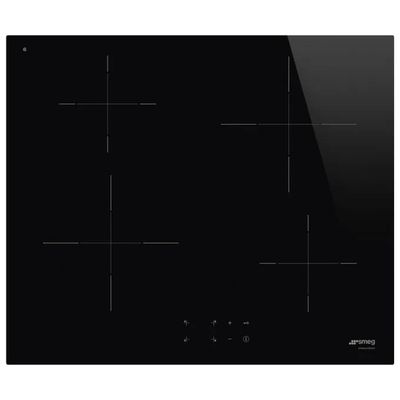 SMEG Piano cottura a induzione Smeg SI2641D, 60 cm, 4 zone, nero