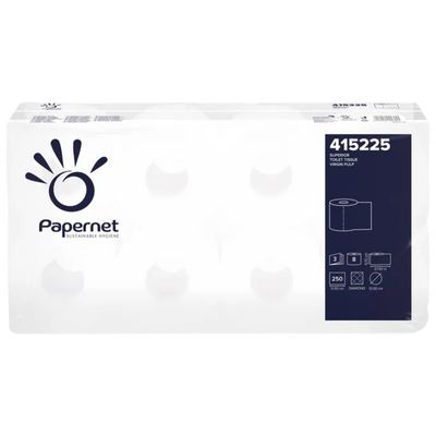 Papernet 415225 Carta Igienica 3 Veli, 8 Rotoli
