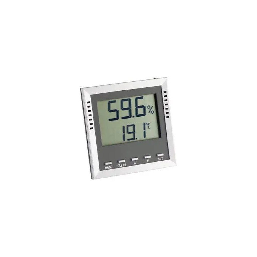 TFA-DOSTMANN TFA Dostmann Klima Guard 30.5010 Termoigrometro Digitale Argento TFA-DOSTMANN TFA Dostmann Klima Guard 30.5010 Termoigrometro Digitale Argento