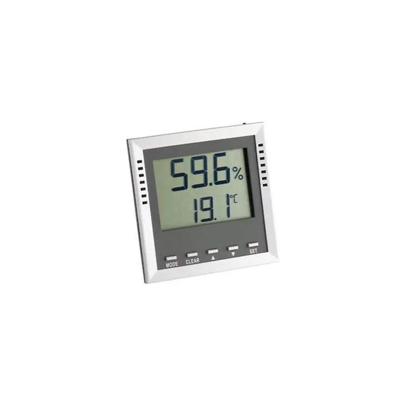 TFA-DOSTMANN TFA Dostmann Klima Guard 30.5010 Termoigrometro Digitale Argento TFA-DOSTMANN TFA Dostmann Klima Guard 30.5010 Termoigrometro Digitale Argento