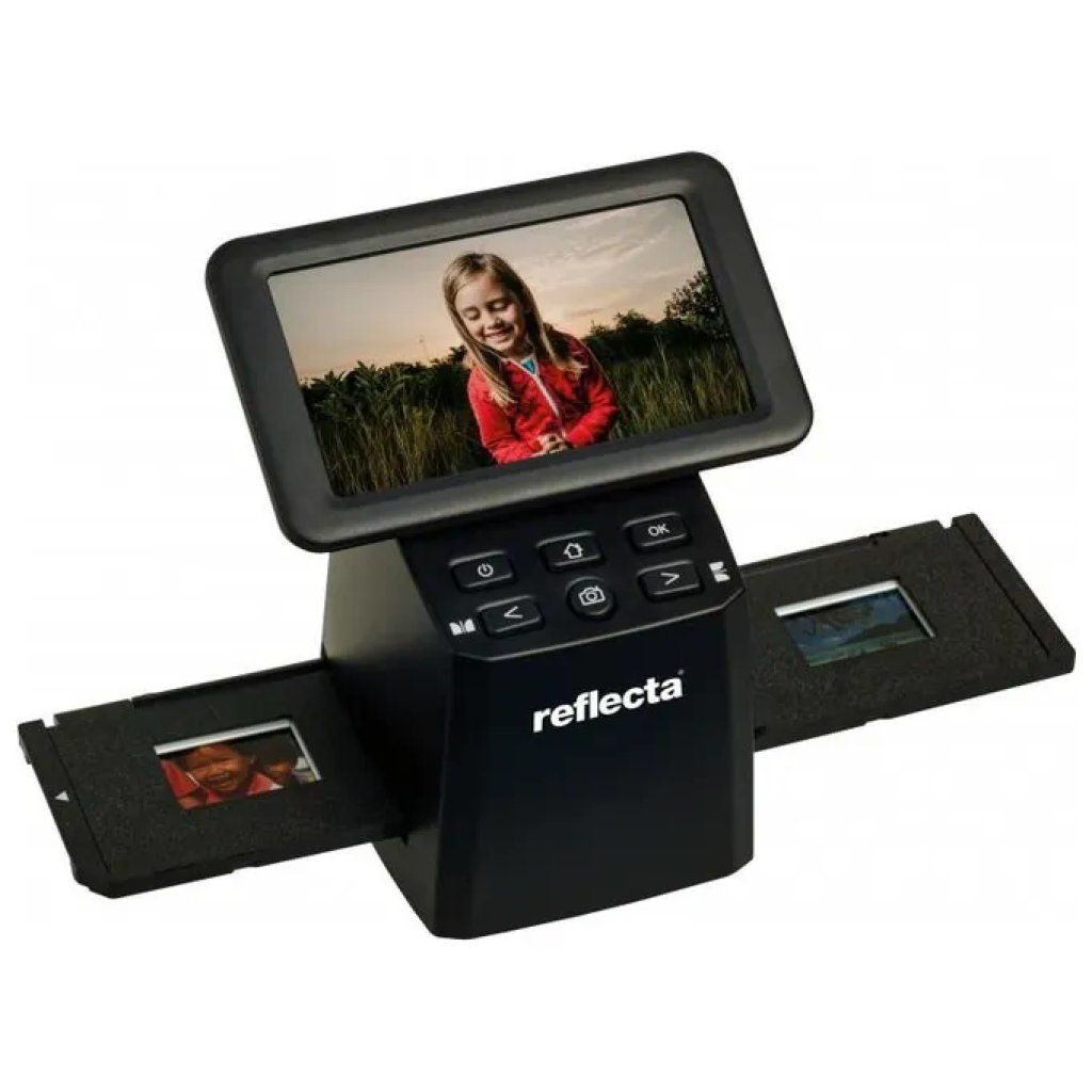 Reflecta x33-Scan – Scanner per foto e negativi 15,3 MP con LCD da 5”