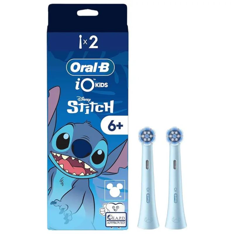 Oral-B iO Kids Stitch – 3 testine di ricambio extra morbide