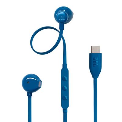 JBL Tune 305C Auricolari In-Ear USB-C Blu con Pure Bass JBL Tune 305C Auricolari In-Ear USB-C Blu con Pure Bass